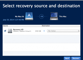 Capture disk recovery